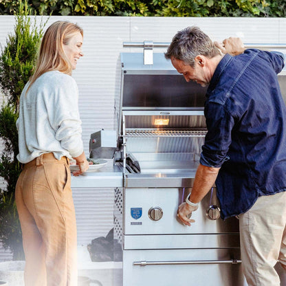 American Made Grills Encore 36-Inch Freestanding Hybrid Grill – ENCFS36