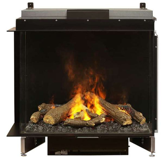 Dimplex - Optimyst e-MatriX 37" Electric Firebox - Left-facing, Two-sided - FEF3226L2L