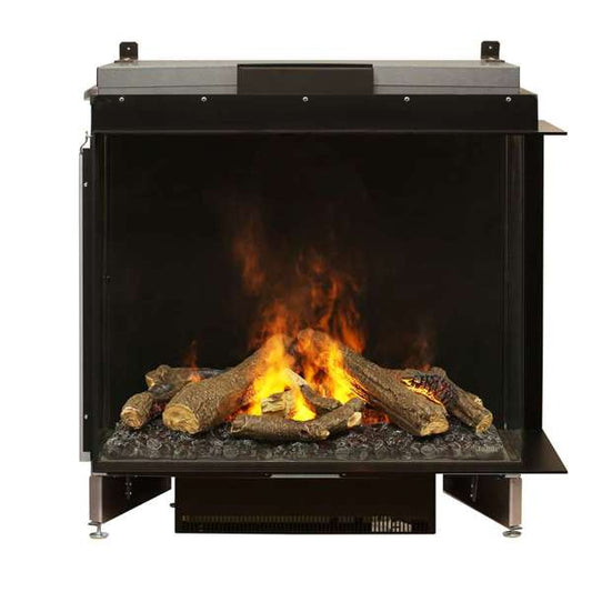 Dimplex - Optimyst e-MatriX 37" Electric Firebox - Right-facing, Two-sided - FEF3226L2R