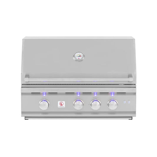 Summerset TRL 38-Inch 4-Burner Built-In Gas Grill With Rotisserie – TRL38