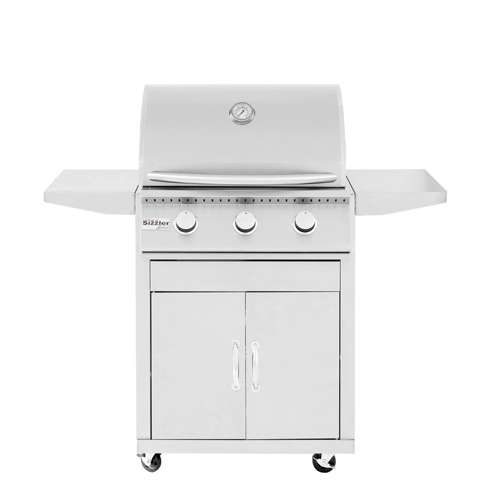 Summerset Sizzler 26-Inch 3-Burner Gas Grill Freestanding – SIZ26