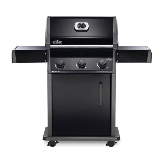 Napoleon Rogue XT 425 SIB Propane Gas Grill with Infrared Side Burner - Black - RXT425SIBPK-1