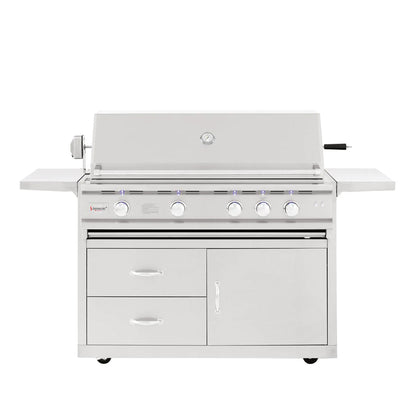 Summerset TRL Deluxe 44-Inch 4-Burner Gas Grill With Rotisserie – TRLD44