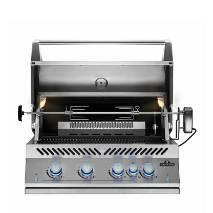 Napoleon Built-In 700 Series 32-Inch Grill w/ Infrared Rear Burner & Rotisserie Kit - BIG32RBNSS-1