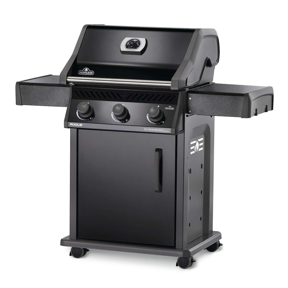 Napoleon Rogue XT 425 SIB Propane Gas Grill with Infrared Side Burner - Black - RXT425SIBPK-1