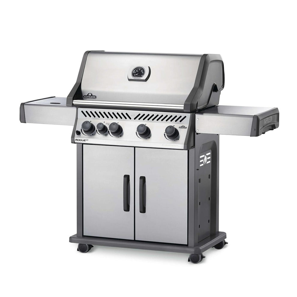 Napoleon Rogue XT 525 SIB Propane Gas Grill with Infrared Side Burner - Stainless Steel - RXT525SIBPSS-1