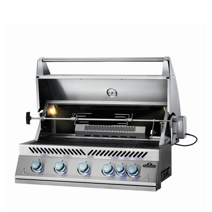 Napoleon Built-In 700 Series 38-Inch Grill w/ Infrared Rear Burner & Rotisserie Kit - BIG38RBPSS-1