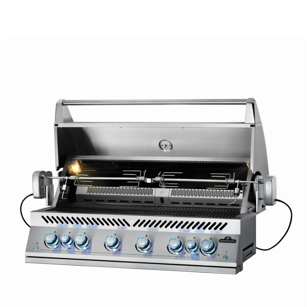 Napoleon Built-In 700 Series 44-Inch Grill w/ Infrared Rear Burner & Rotisserie Kit - BIG44RBPSS-1