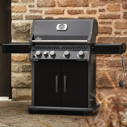 Napoleon Rogue XT 525 SIB Propane Gas Grill with Infrared Side Burner - Black - RXT525SIBPK-1