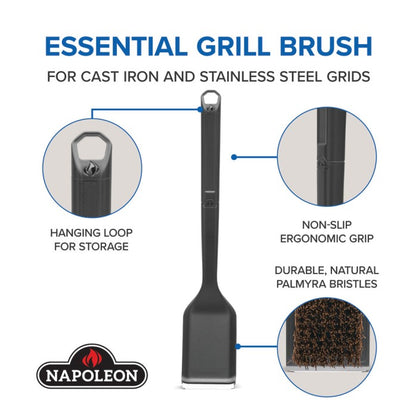 Napoleon - Grill Brush with Palmyra Bristles Essential Series