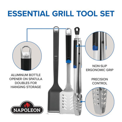 Napoleon - 3-Piece Starter Tool Set Essential Series