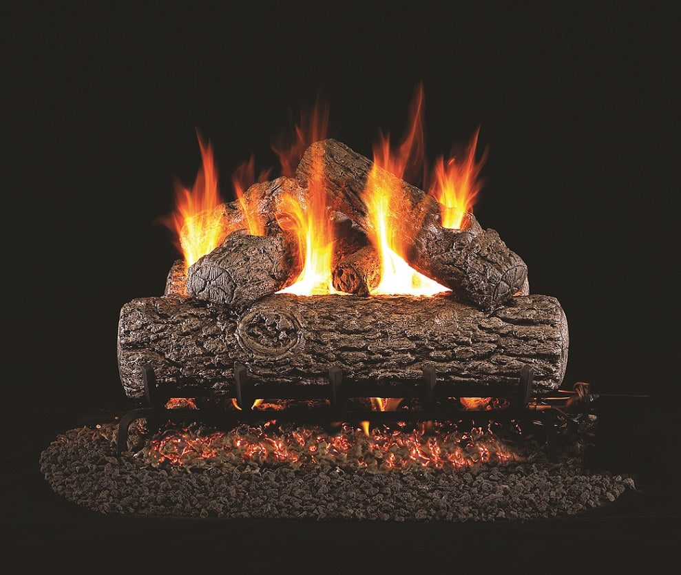 PETERSON - 24" Golden Oak Logs & 24" G4 Burner Kit