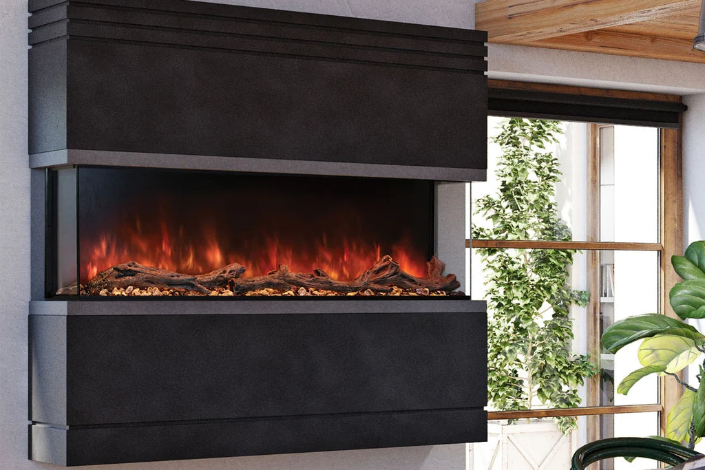 Modern Flames Landscape Pro Multi 56-inch Multi-Side View Built In Electric Fireplace