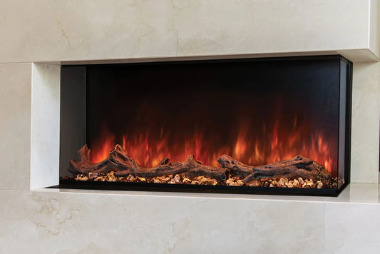 Modern Flames Landscape Pro Multi 80-inch Multi-Side View Built In Electric Fireplace