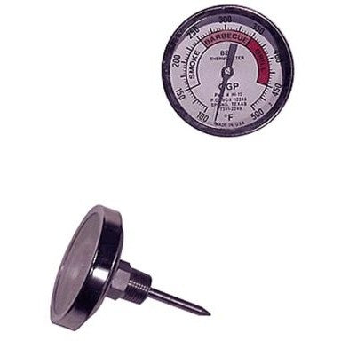 Tel-Tru THERMOMETER,SCREW-IN,W/3" DIAL SS