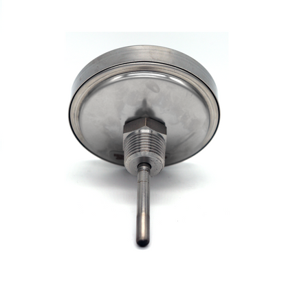 Tel-Tru THERMOMETER,SCREW-IN,W/3" DIAL SS