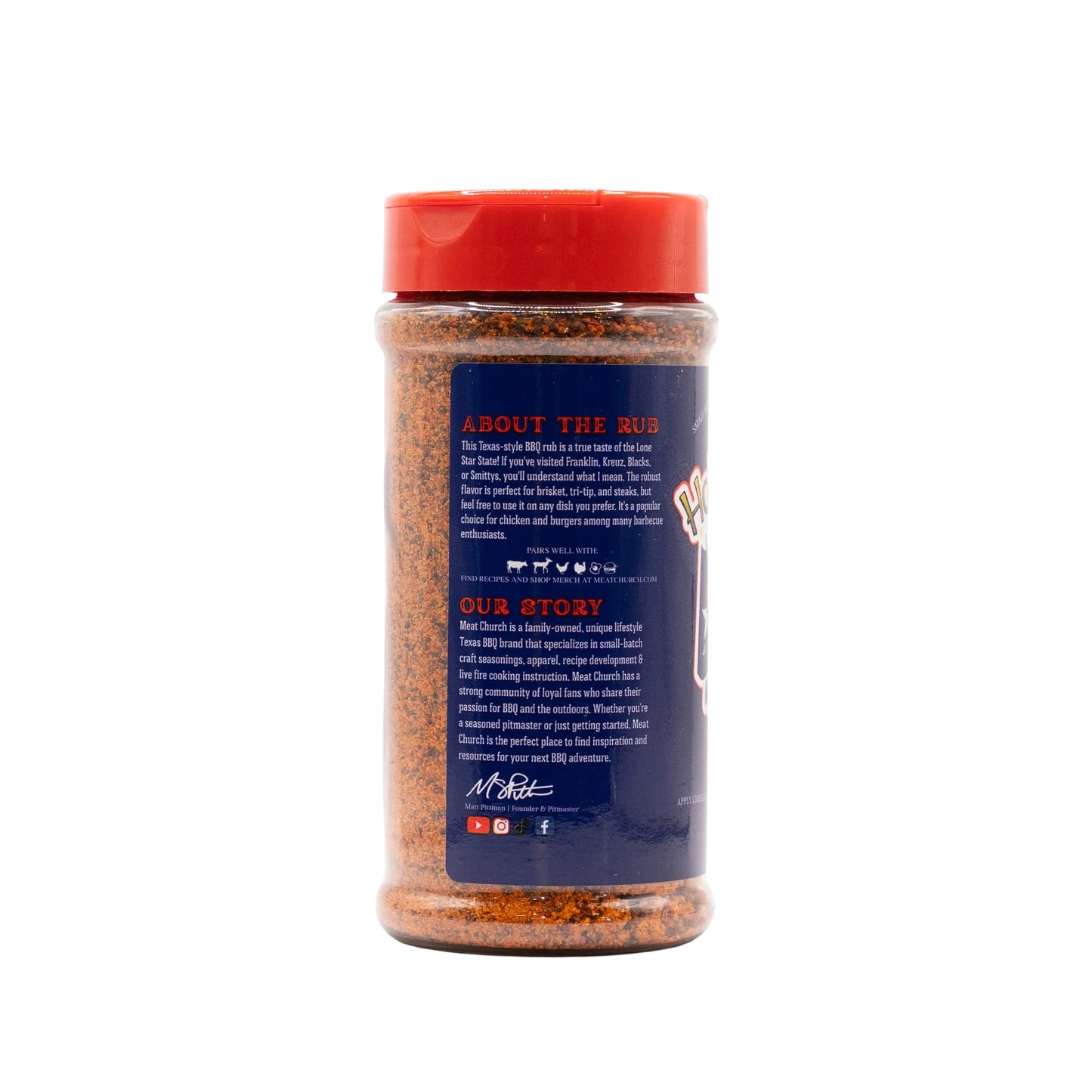 Meat Church BBQ - Holy Cow BBQ Rub