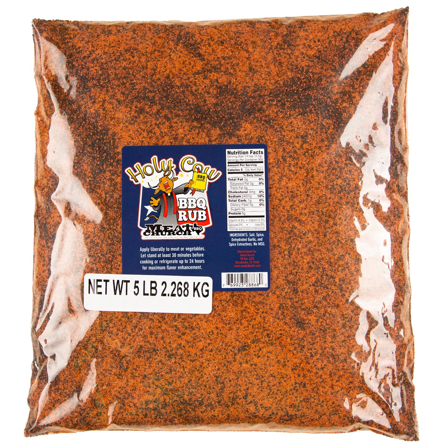 Meat Church BBQ - Holy Cow BBQ Rub