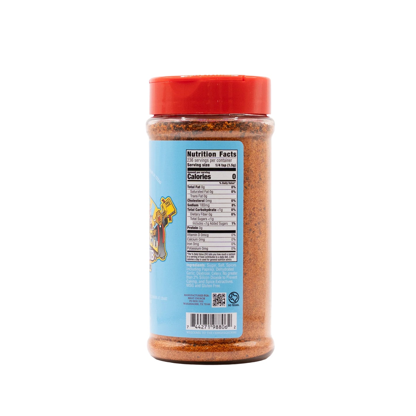 Meat Church BBQ - The Holy Gospel BBQ Rub