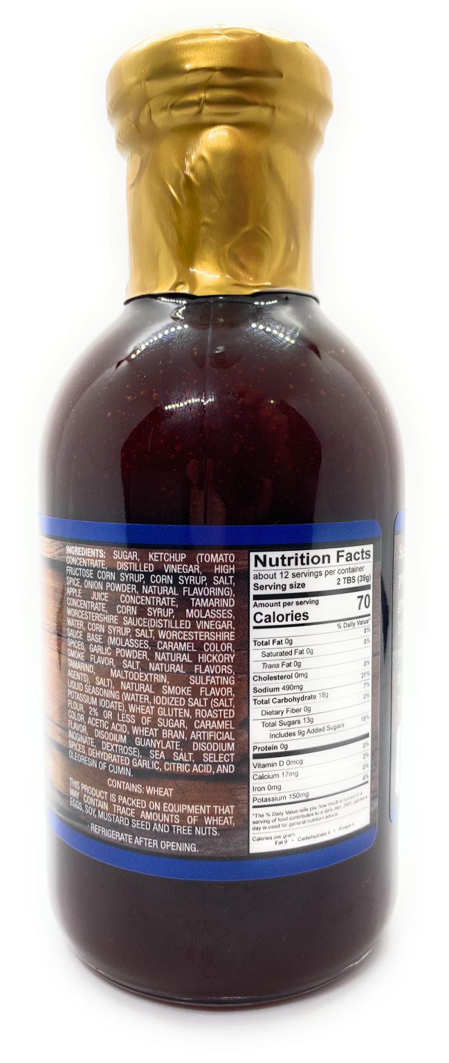 Elk Creek - Country Style Original BBQ Sauce 16.9oz