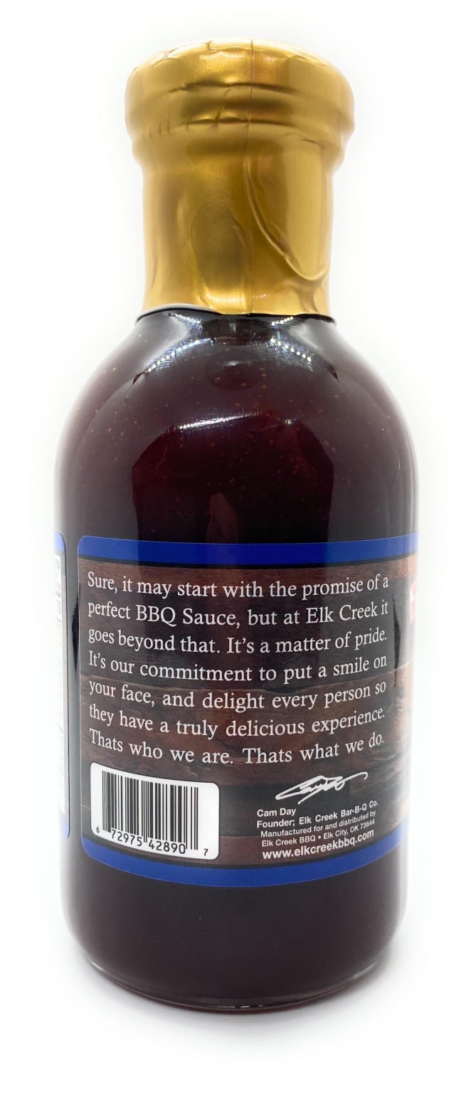 Elk Creek - Country Style Original BBQ Sauce 16.9oz
