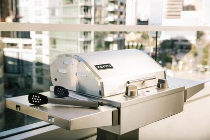 Coyote Single Burner 120V Electric Grill - Includes Cover and Tool Set