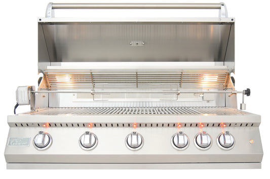 Kokomo 40" PRO Built in Grill (5 Burner)  KO-PRO-5BG