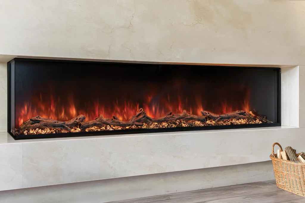 Modern Flames Landscape Pro Multi 120-inch Multi-Side View Built In Electric Fireplace