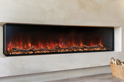 Modern Flames Landscape Pro Multi 120-inch Multi-Side View Built In Electric Fireplace