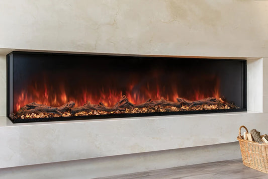 Modern Flames Landscape Pro Multi 120-inch Multi-Side View Built In Electric Fireplace