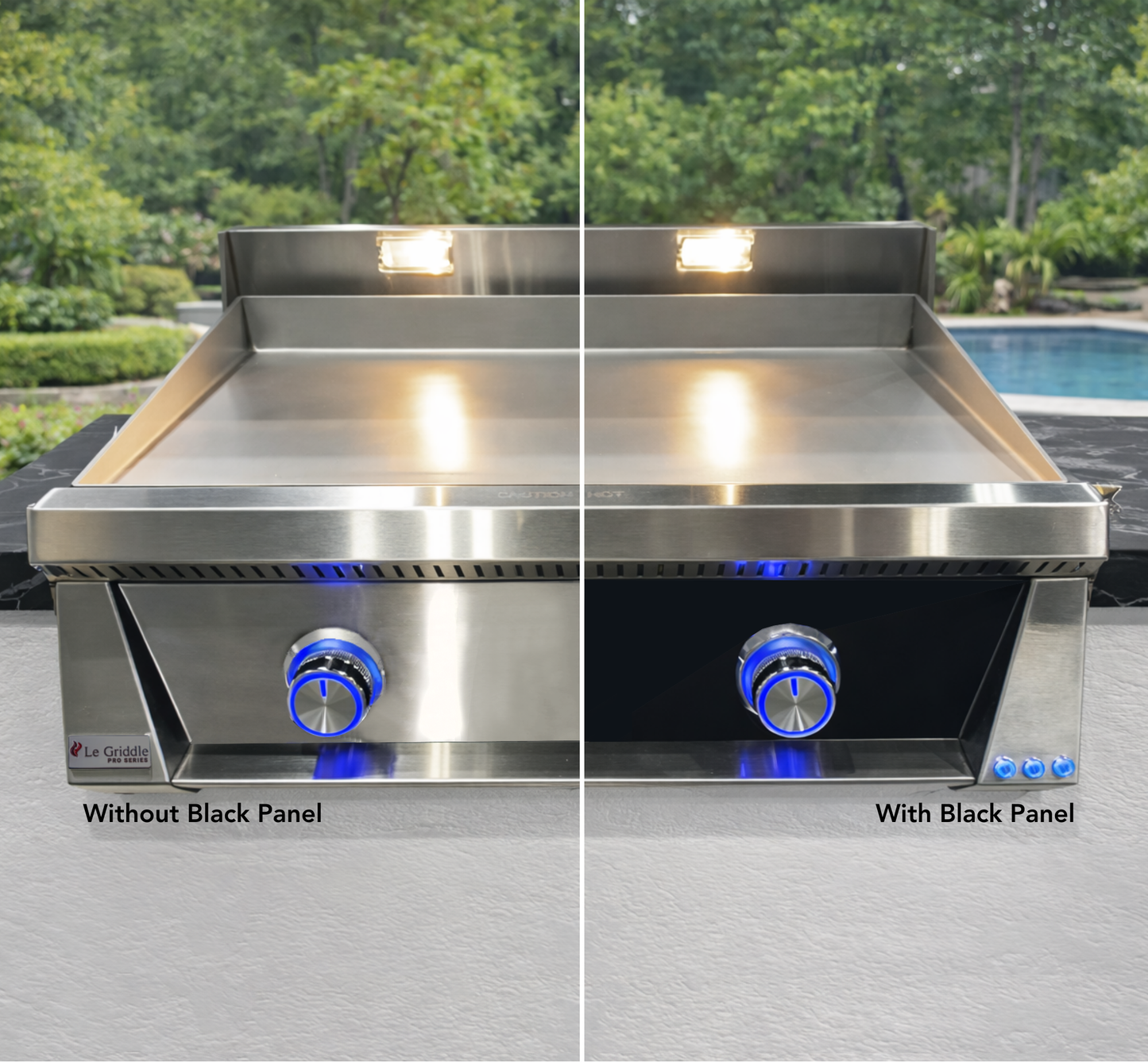 Le Griddle - Black Panel for Pro Series 30" Griddles