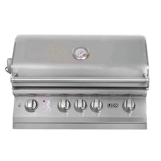 Lion 75000 32-Inch 4-Burner  Stainless Steel Built-In Grill