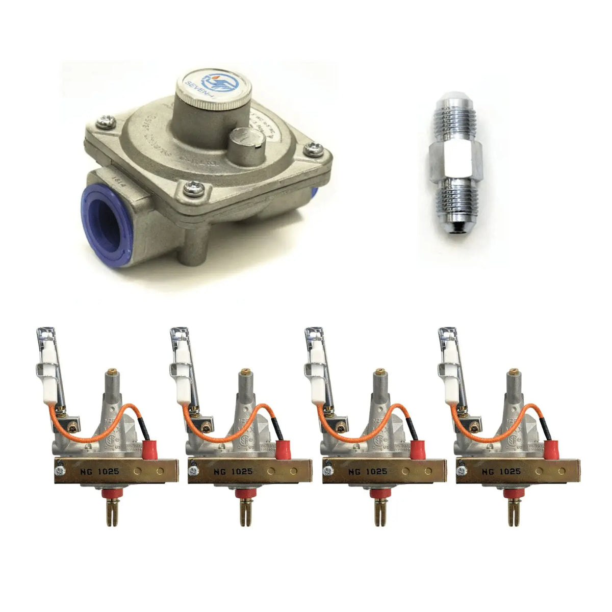 Lion Gas Conversion Kit For 32-Inch L60000 4-Burner Grill – Propane to Natural Gas – 25913