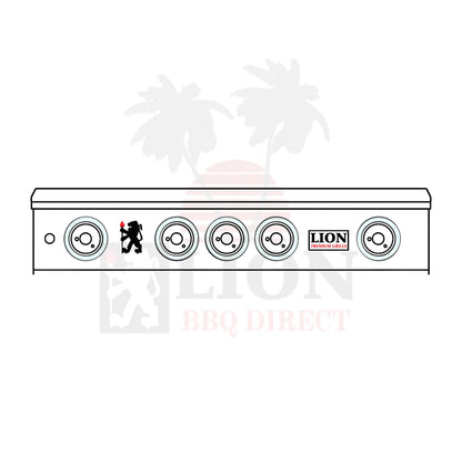 Lion Premium Grills L75000 Control Panel (LED Backlit Model) w/ Logos – 358832