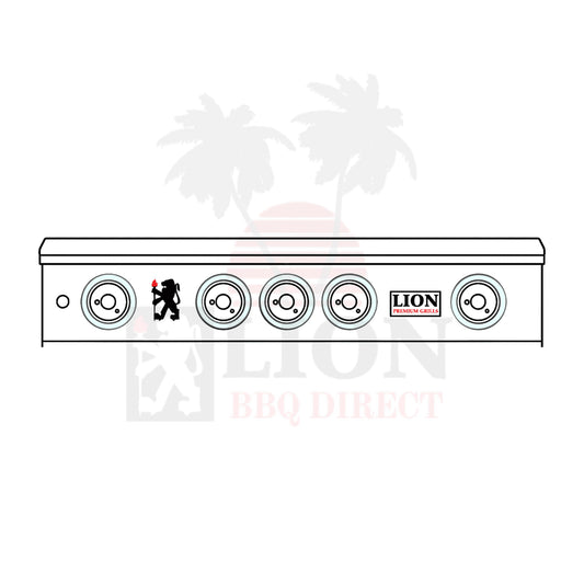 Lion Premium Grills L75000 Control Panel (LED Backlit Model) w/ Logos – 358832
