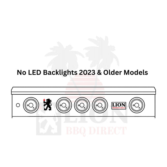 Lion Premium Grills L75000 Control Panel w/ Logos – 345732