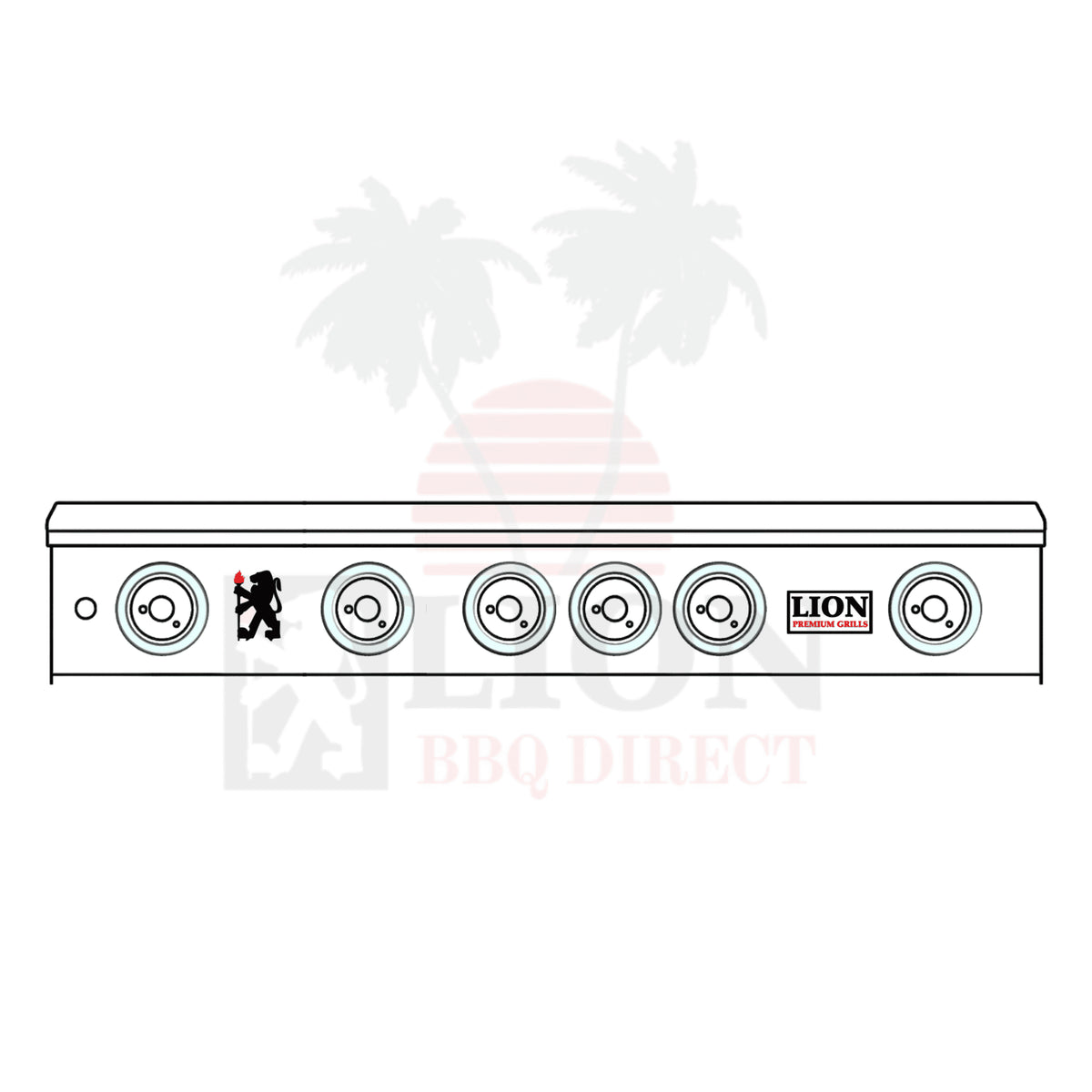 Lion Premium Grills L90000 Control Panel (LED Backlit Model) w/ Logos – 359140