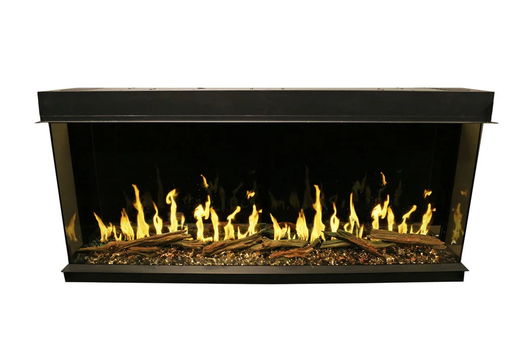 Modern Flames Orion Multi 120" Heliovision Virtual Multi-Side View Built-In Electric Fireplace