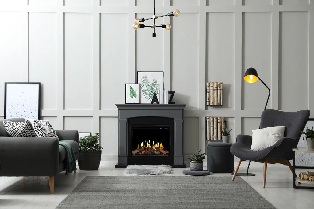 Modern Flames Orion Traditional 30" Version 2 Heliovision Virtual Built-In Electric Firebox