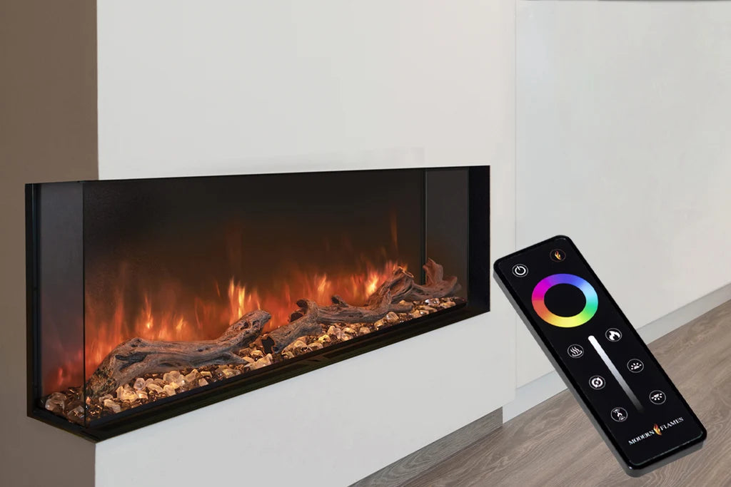 Modern Flames Landscape Pro Multi 120-inch Multi-Side View Built In Electric Fireplace