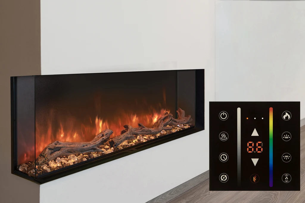 Modern Flames Landscape Pro Multi 120-inch Multi-Side View Built In Electric Fireplace