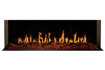 Modern Flames Orion Multi 100" Heliovision Virtual Multi-Side View Built-In Electric Fireplace