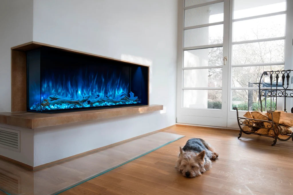 Modern Flames Landscape Pro Multi 56-inch Multi-Side View Built In Electric Fireplace