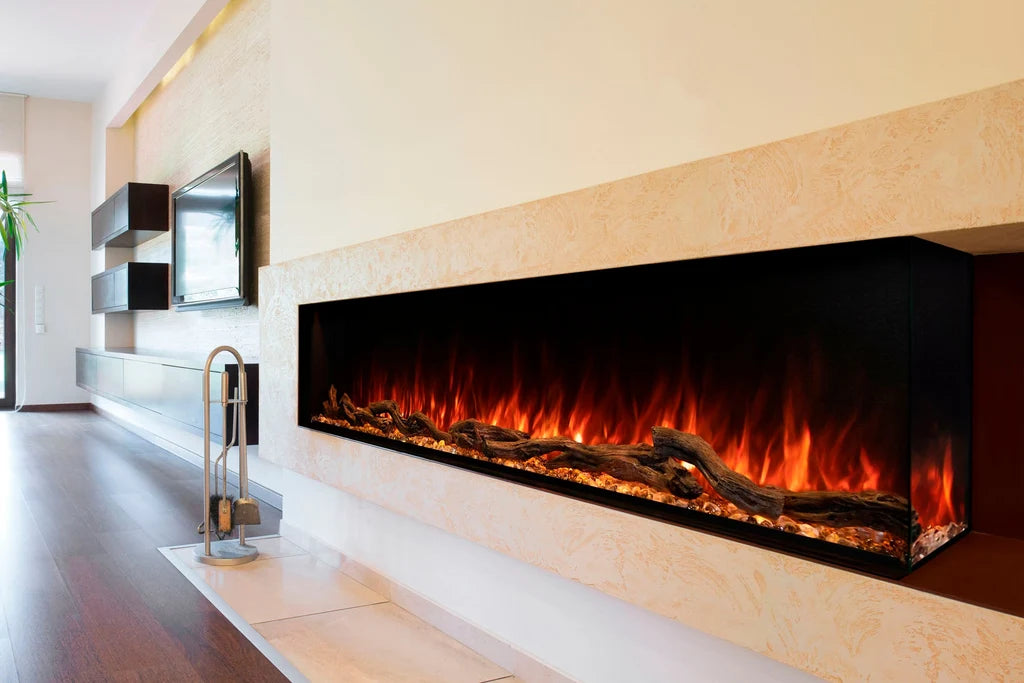 Modern Flames Landscape Pro Multi 96-inch Multi-Side View Built In Electric Fireplace