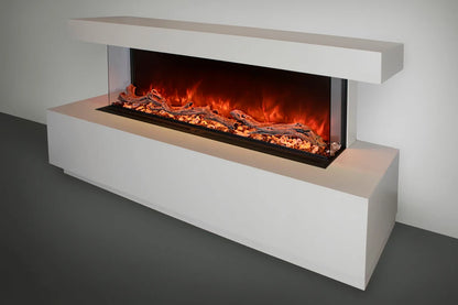 Modern Flames Landscape Pro Multi 56-inch Multi-Side View Built In Electric Fireplace
