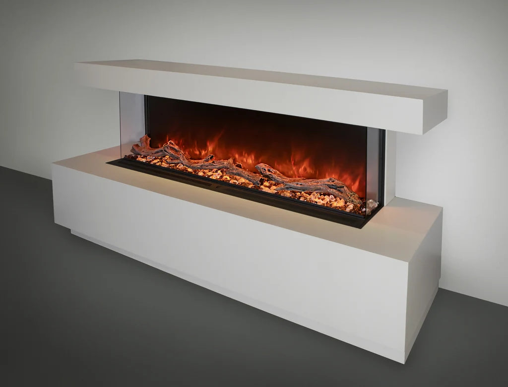 Modern Flames Landscape Pro Multi 80-inch Multi-Side View Built In Electric Fireplace