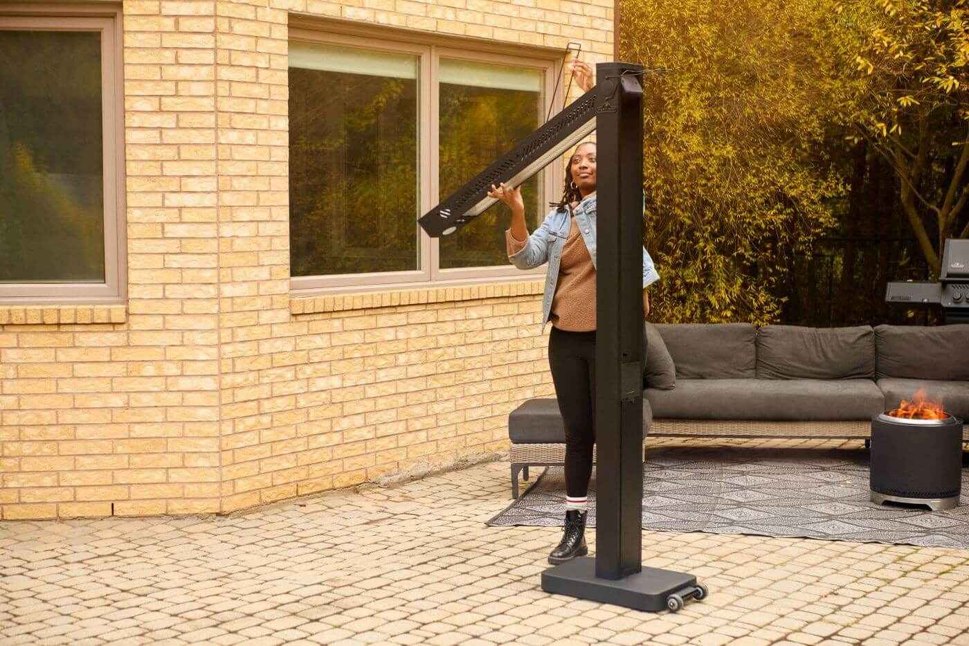Napoleon Phantom Freestand Outdoor Electric Infrared Heater