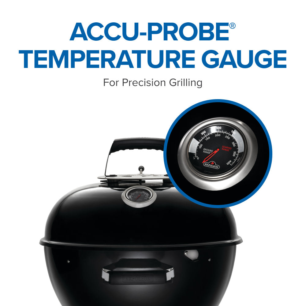 Napoleon Premium 18 Charcoal Kettle 18-inch Kettle Grill