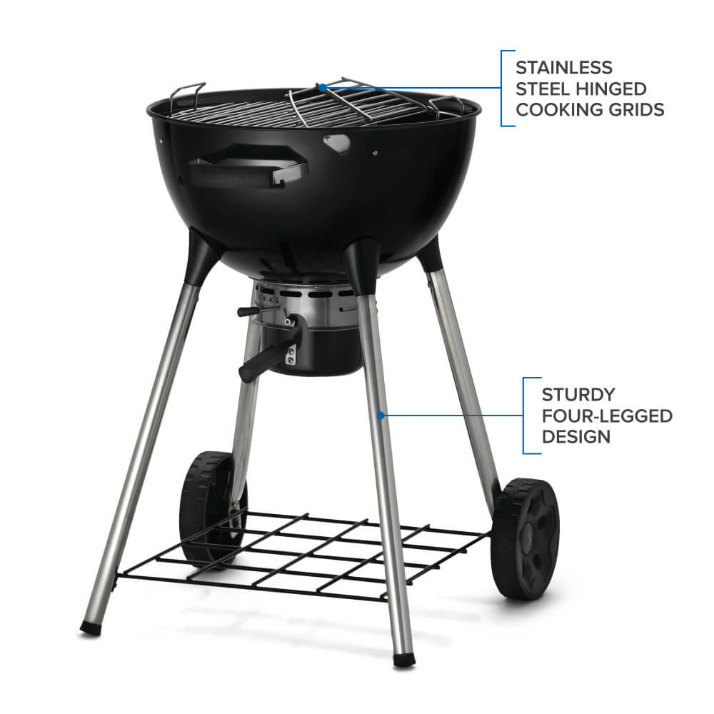 Napoleon Premium 22 Charcoal Kettle 22-inch Kettle Grill