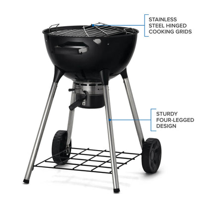 Napoleon Premium 22 Charcoal Kettle 22-inch Kettle Grill